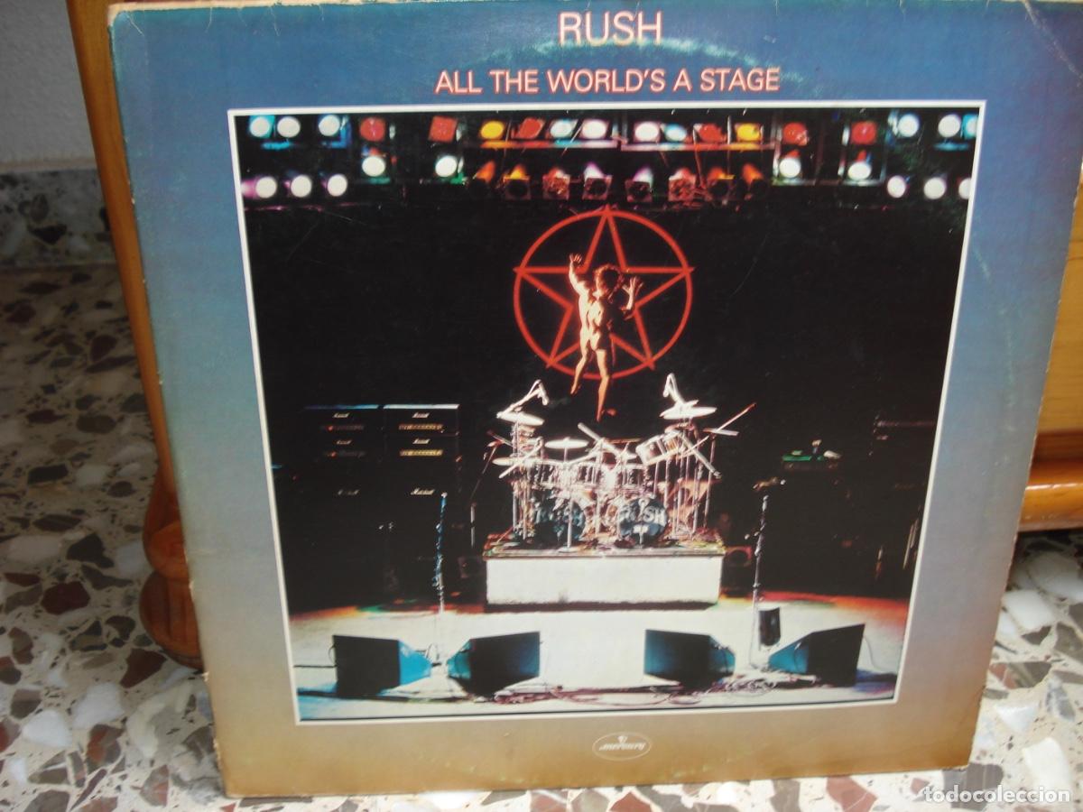 Discos de vinilo: Rush All the Worlds a Stage 2LP UK - Foto 1