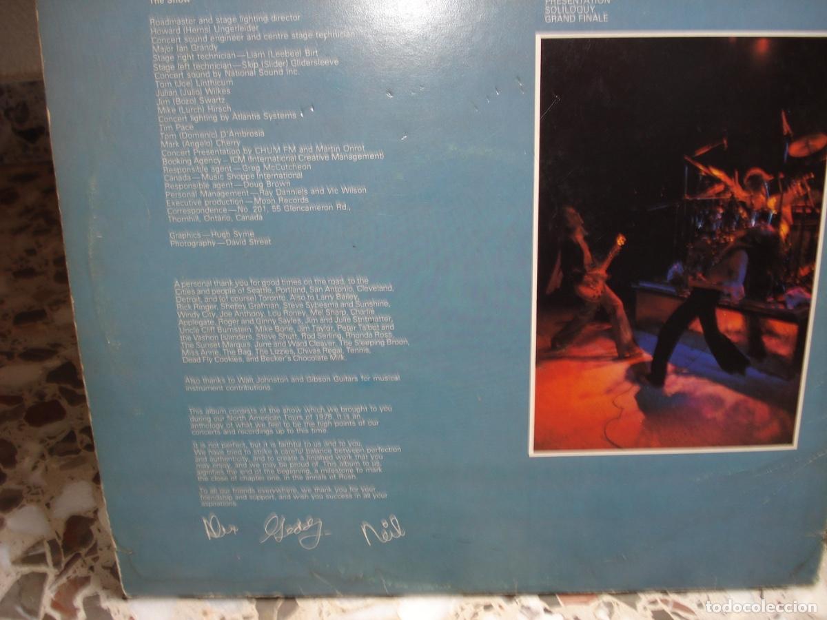 Discos de vinilo: Rush All the Worlds a Stage 2LP UK - Foto 5