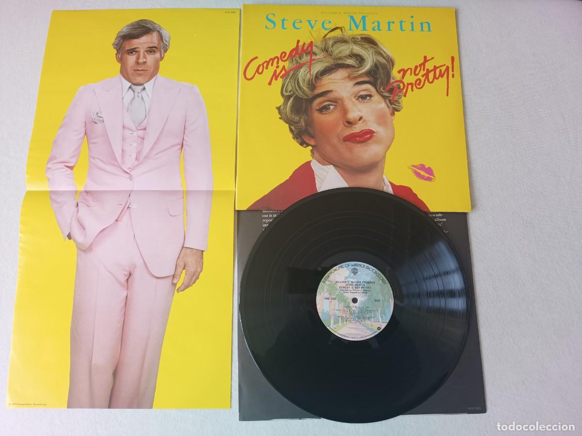 Discos de vinilo: Steve Martin &ndash; Comedy Is Not Pretty LP 1979 USA