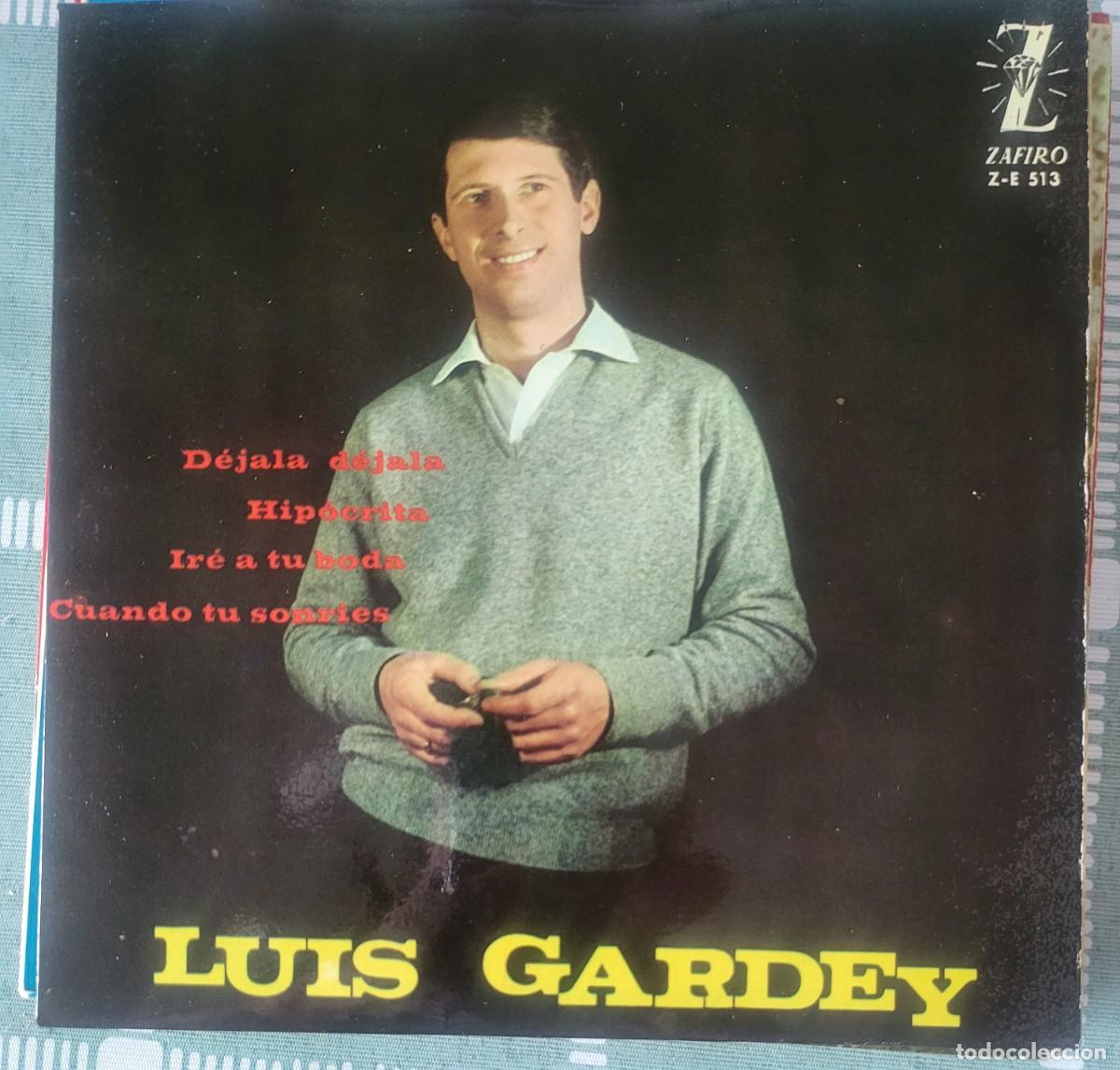 Discos de vinilo: Luis Gardey Ep sello Zafiro editado en Espa&ntilde;a a&ntilde;o 1964...