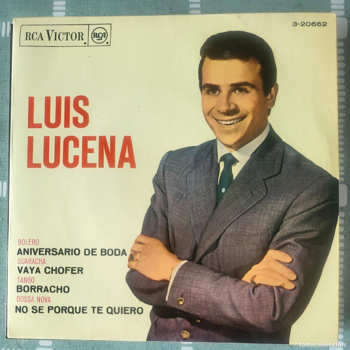 Discos de vinilo: Luis Lucena Ep sello RCA Victor editado en Espa&ntilde;a a&ntilde;o 1963...