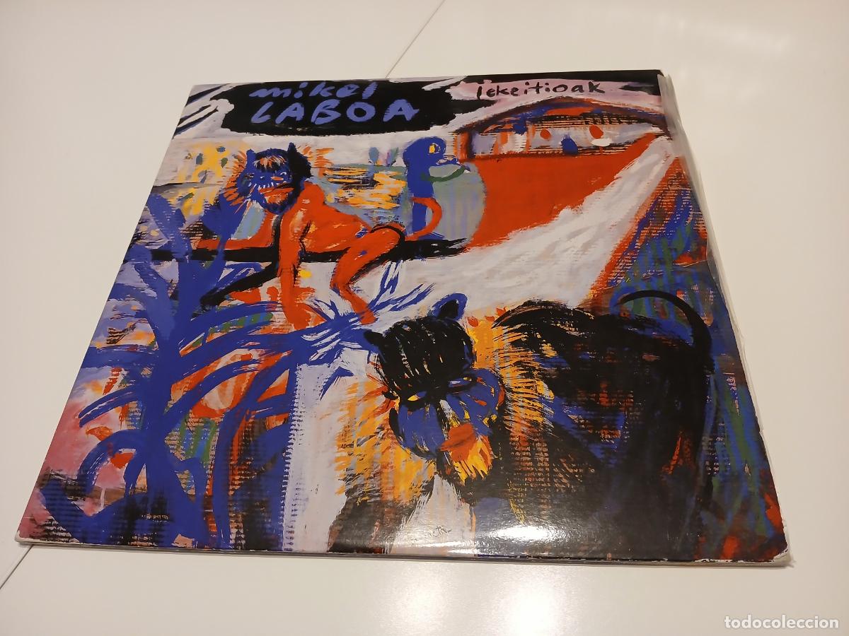Discos de vinilo: Mikel Laboa &ndash; Lekeitioak- (1988) 2 X LP disco vinilo