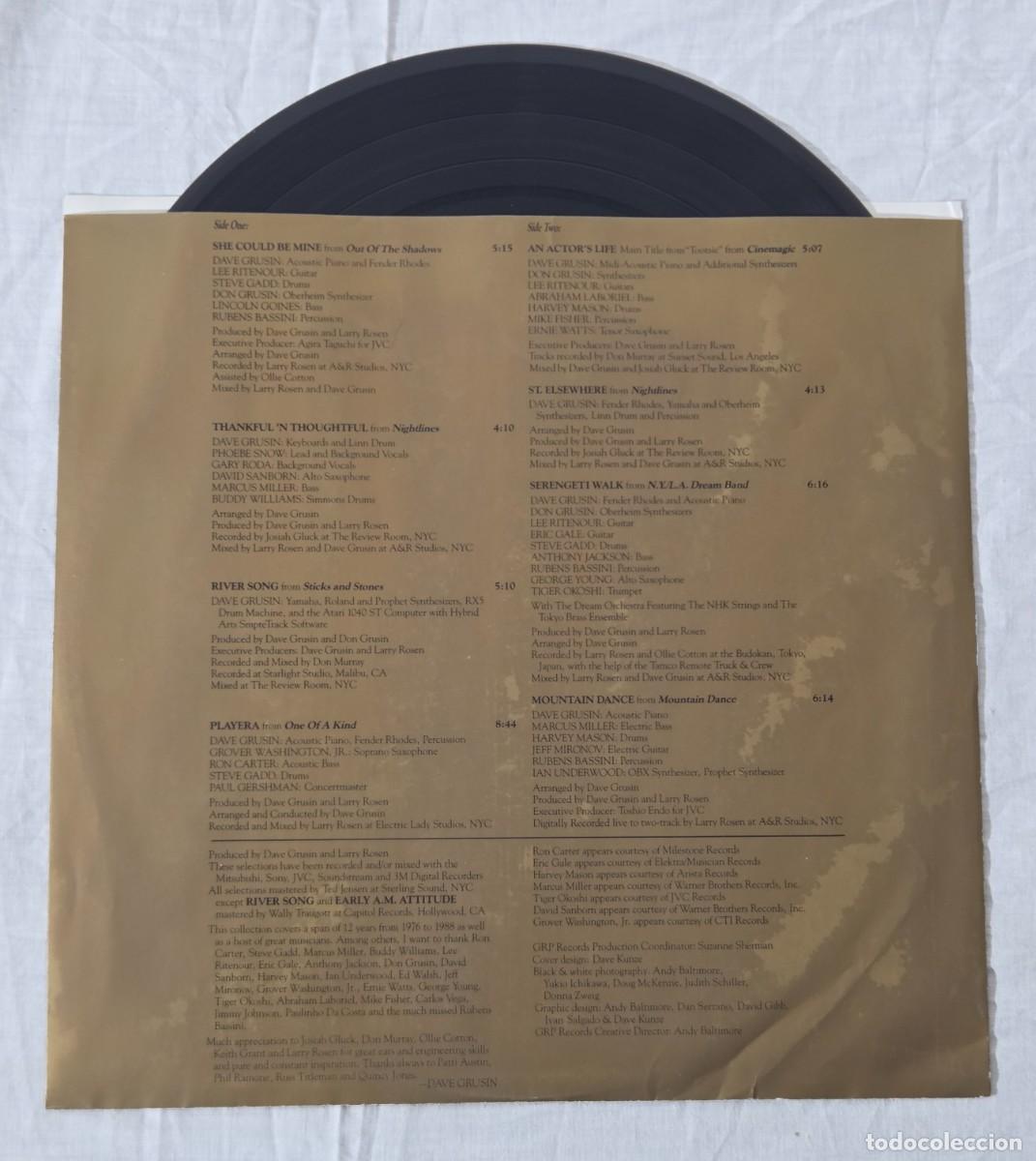 Discos de vinilo: LP Vinilo Dave Grusin, Collection - Foto 5