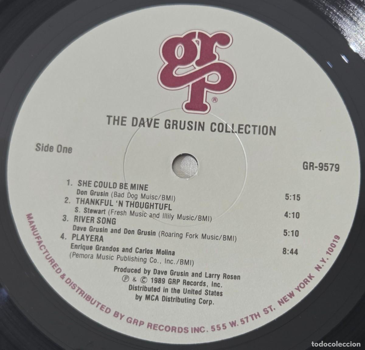 Discos de vinilo: LP Vinilo Dave Grusin, Collection - Foto 6