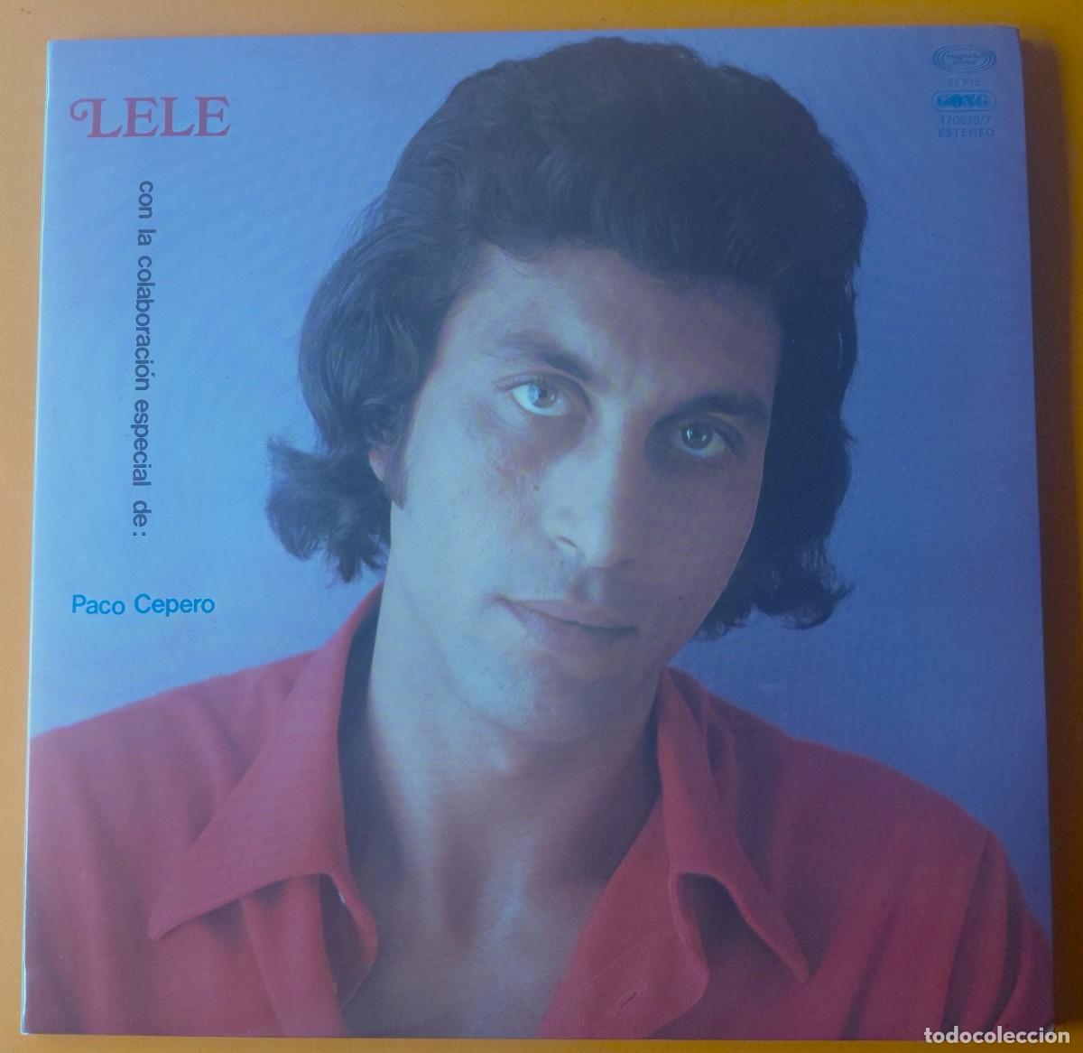 Discos de vinilo: LELE CON PACO CEPERO LP MOVIEPLAY GONG 1976 GARCIAPELAYO CARPETA DOBLE CON LETRAS