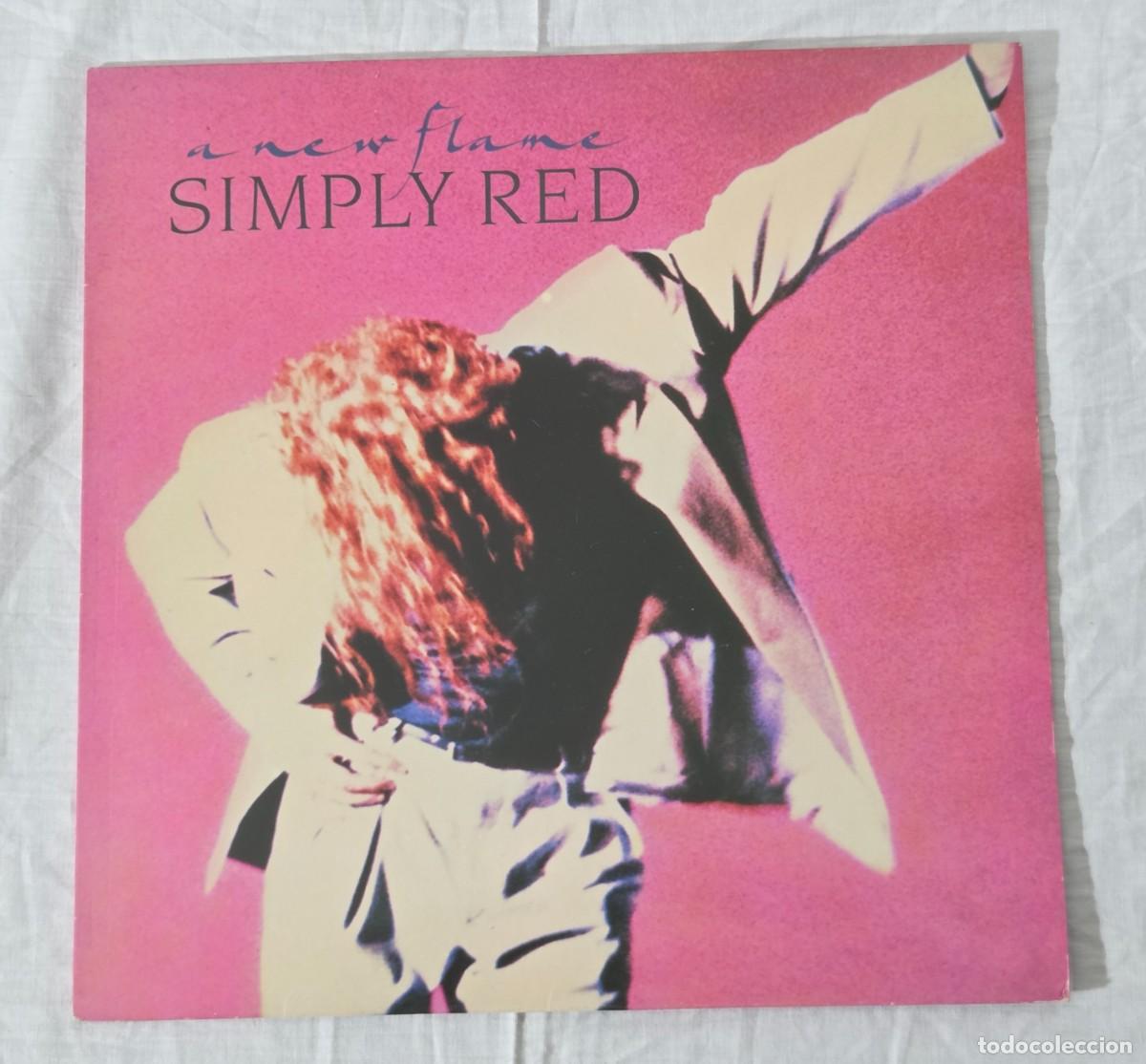 Discos de vinilo: LP Vinilo Simply Red, A new flame - Foto 1