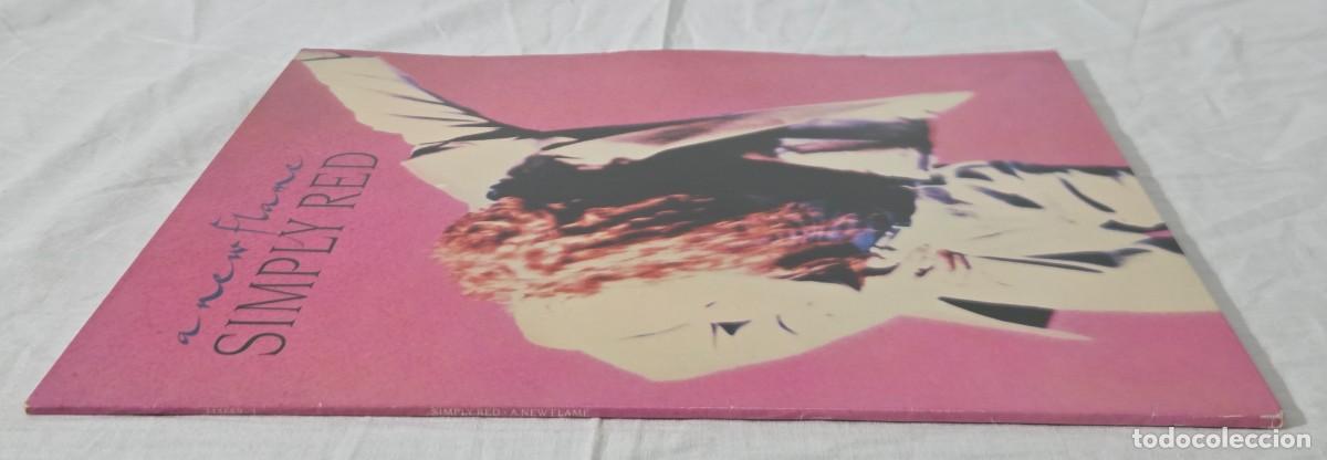 Discos de vinilo: LP Vinilo Simply Red, A new flame - Foto 2