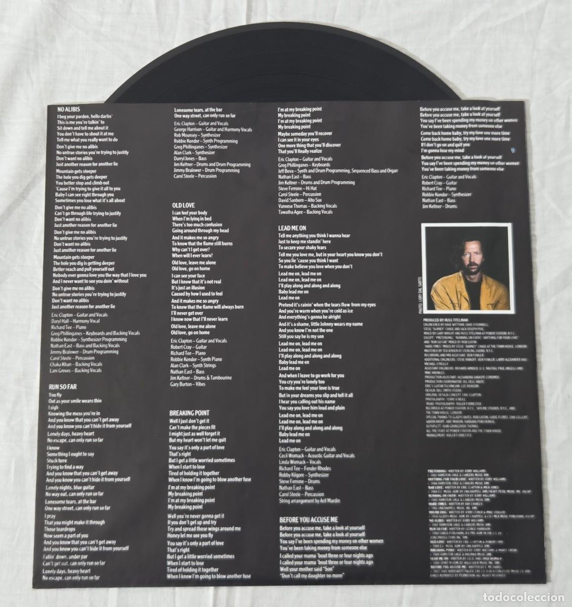 Discos de vinilo: LP Vinilo Eric Clapton, Journeyman - Foto 5
