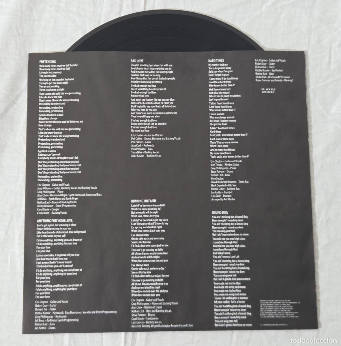Discos de vinilo: LP Vinilo Eric Clapton, Journeyman - Foto 6