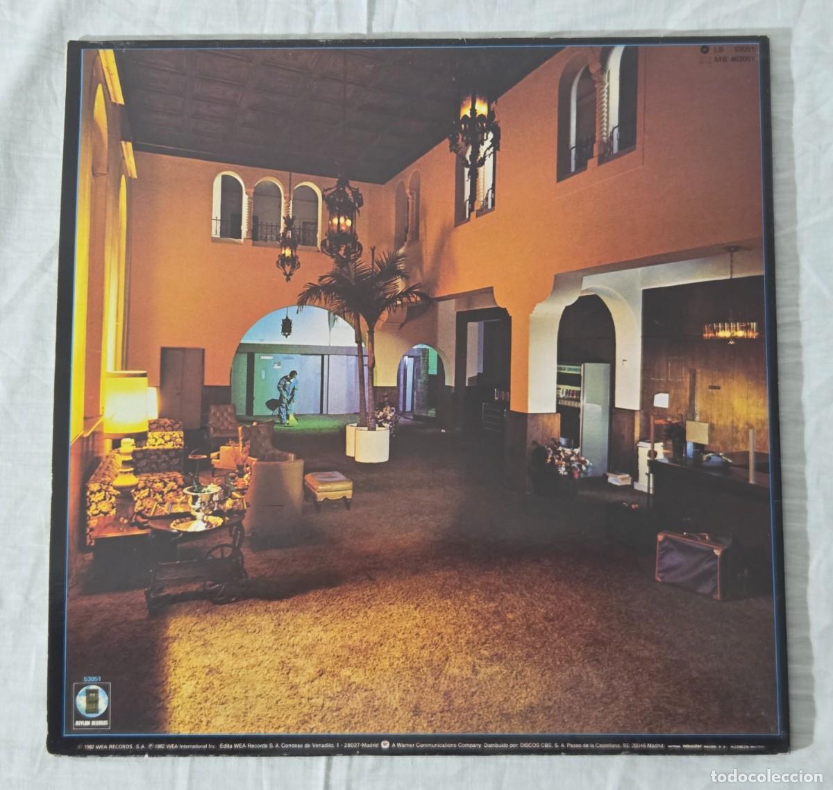 Discos de vinilo: LP Vinilo Eagles, Hotel California - Foto 3