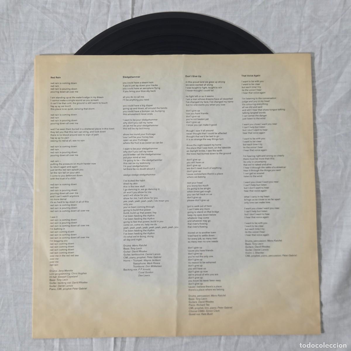 Discos de vinilo: LP Vinilo Peter Gabriel, So - Foto 4