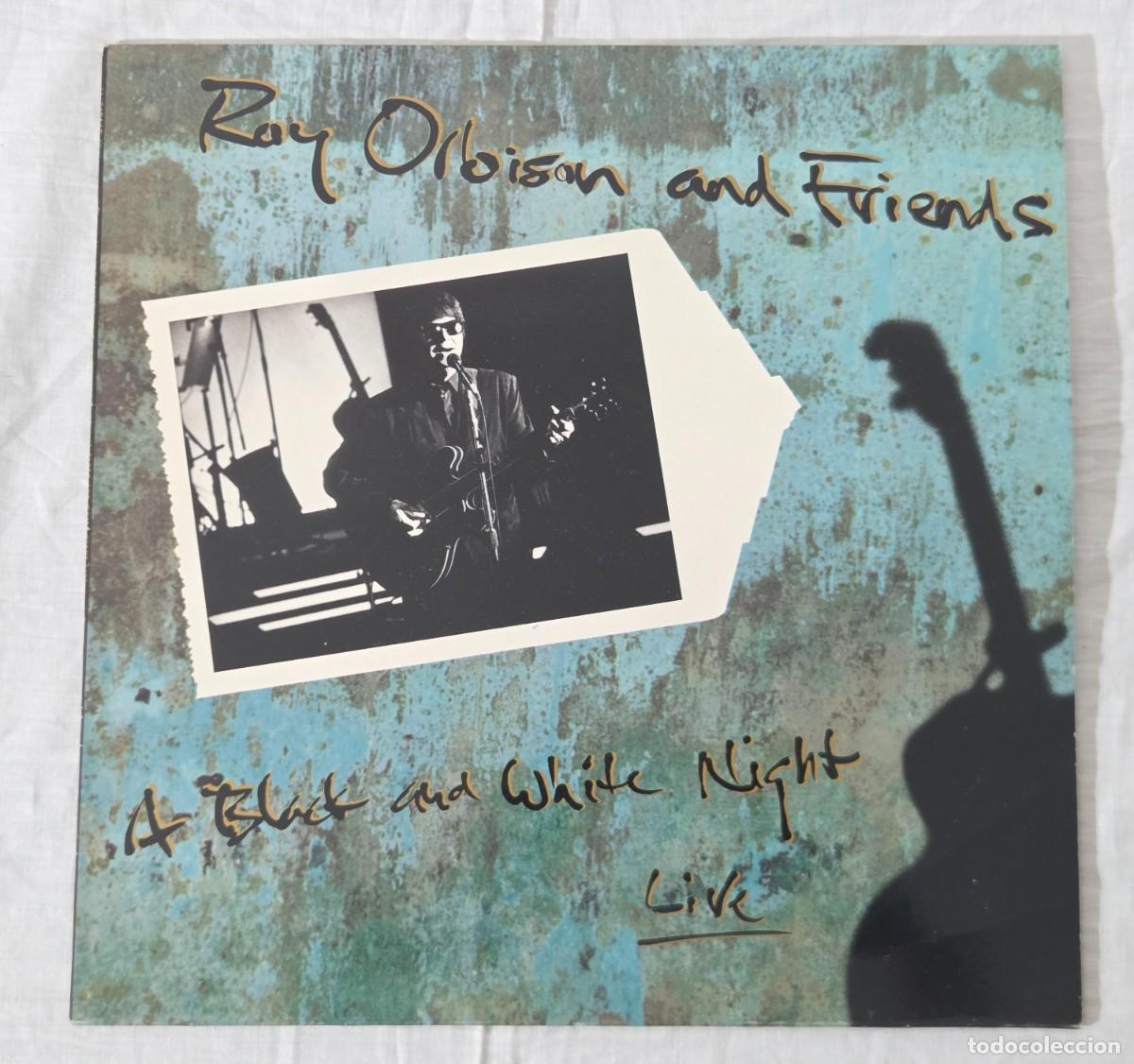 Discos de vinilo: LP Vinilo Roy Orbison, Roy Orbison And Friends, A Black And White Night Live