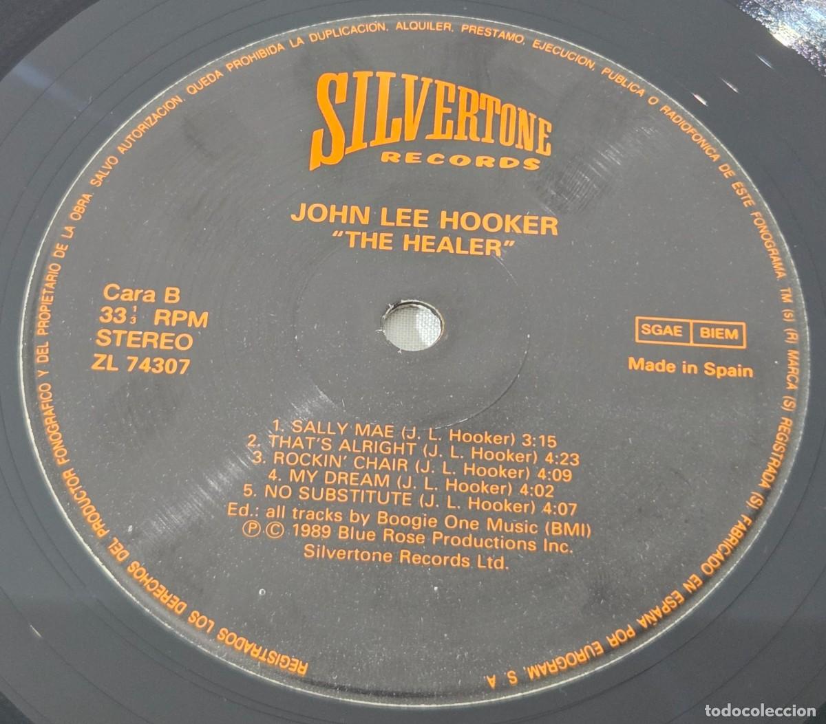 Discos de vinilo: LP Vinilo John Lee Hooker, The Healer - Foto 6
