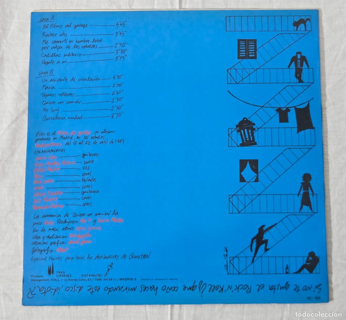 Discos de vinilo: LP Vinilo Loquillo y los Trogloditas, El ritmo del garage - Foto 3