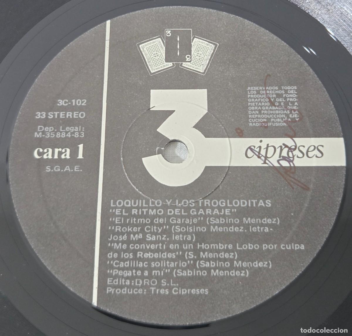 Discos de vinilo: LP Vinilo Loquillo y los Trogloditas, El ritmo del garage - Foto 7