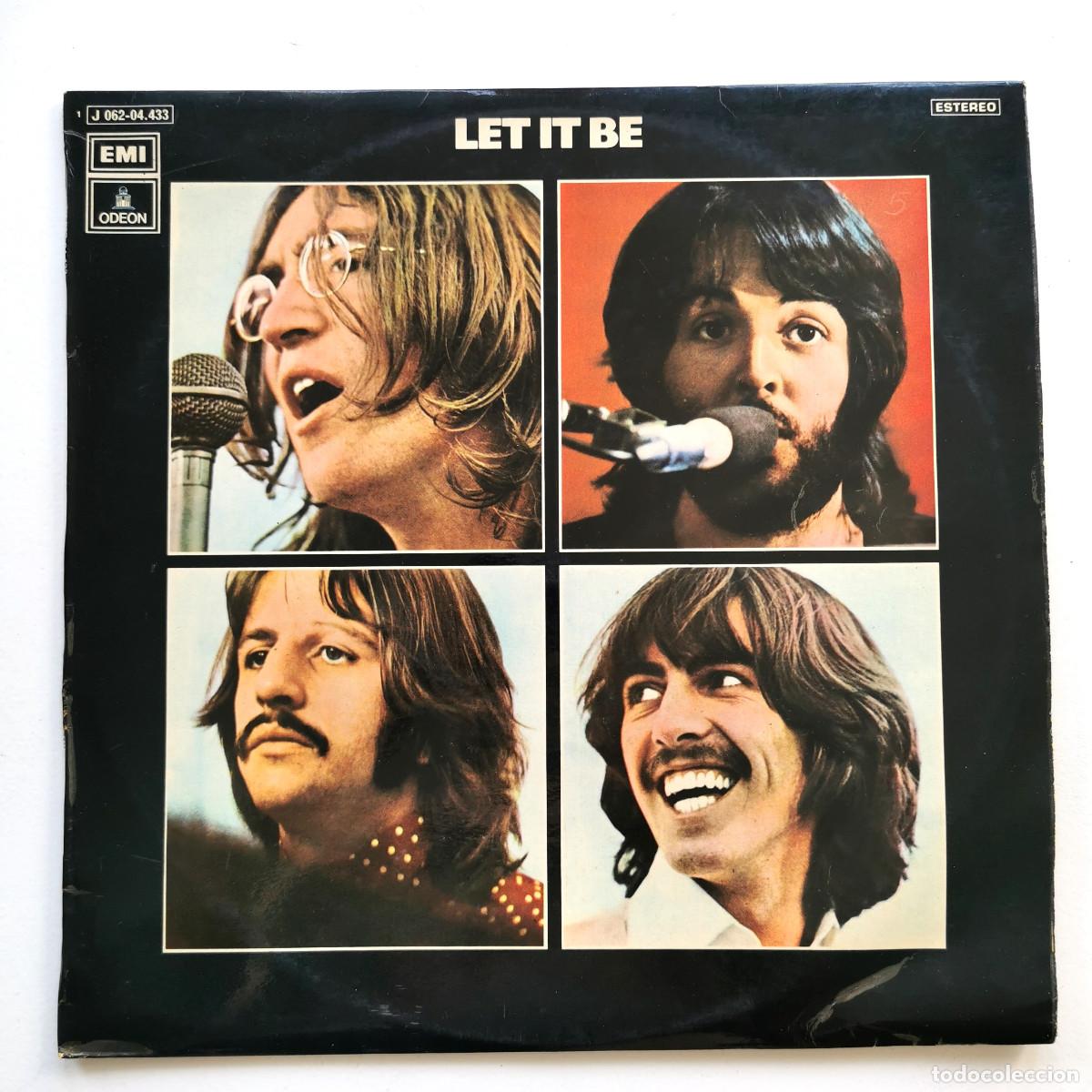 Discos de vinil: DISCO CASI NUEVO - The Beatles - Let It Be LP Espa&ntilde;a 1971 Odeon EMI J 062-04.433