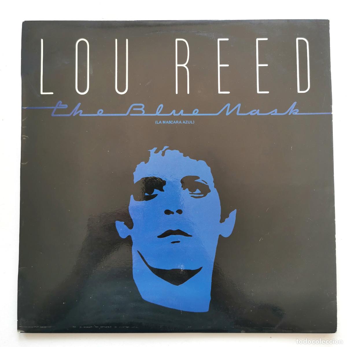 Discos de vinilo: DISCO PERFECTO - Lou Reed - The Blue Mask La M&aacute;scara Azul LP Espa&ntilde;a 1982 RCA PL-14221