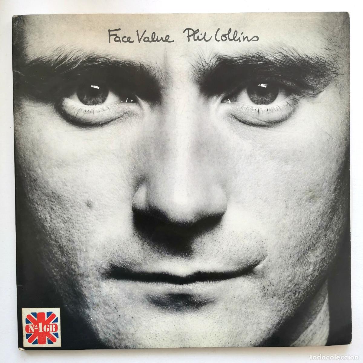 Discos de vinilo: DISCO PERFECTO - Phil Collins - Face Value LP Espa&ntilde;a 1981 Atlantic S 90.359