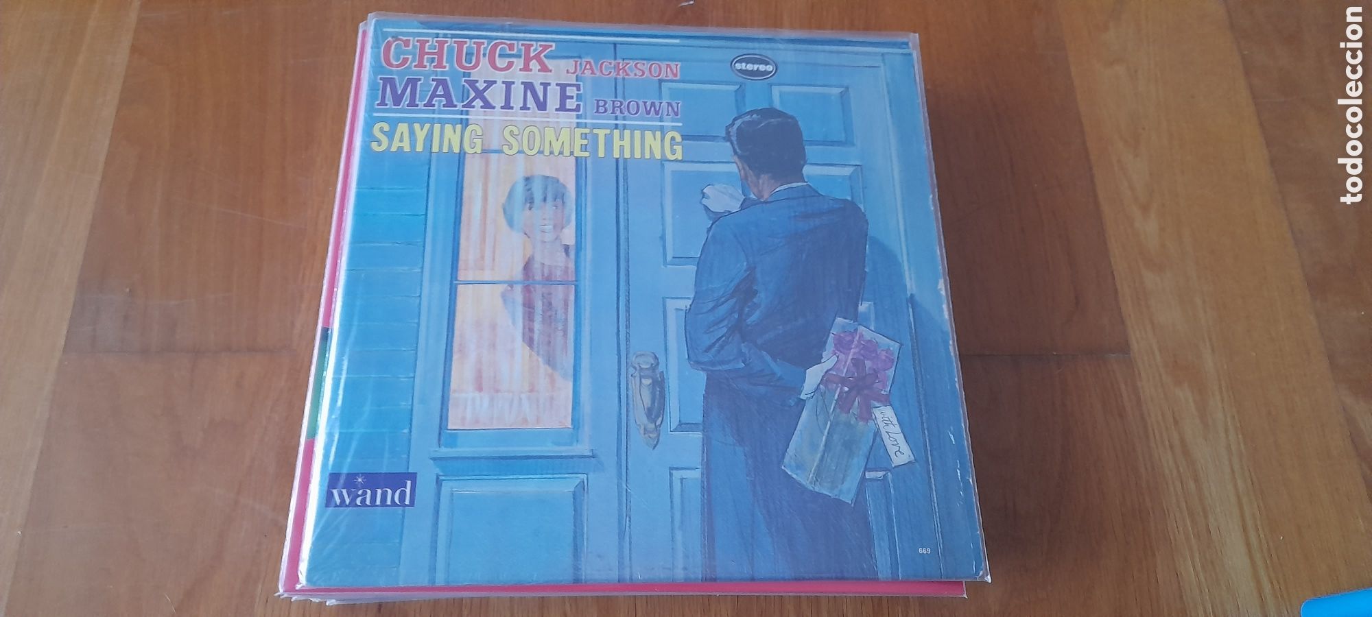 Discos de vinilo: Chuck Jackson & Maxine Brown - saying something
