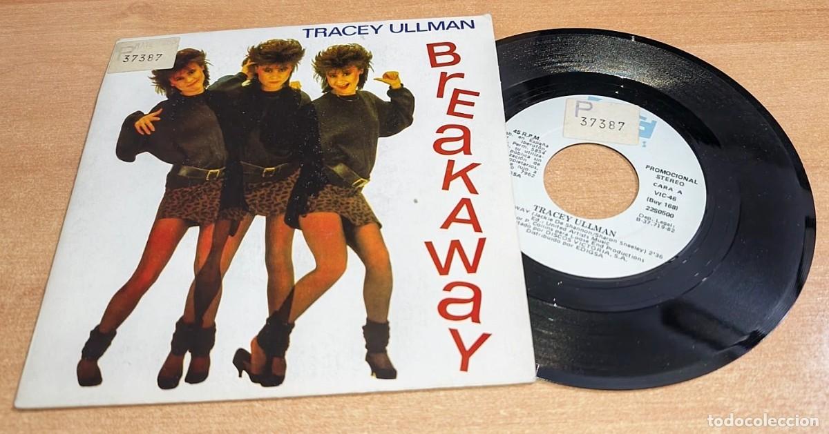 Discos de vinilo: TRACEY ULLMAN Breakaway 7&rdquo; SINGLE VINILO PROMO DEL A&Ntilde;O 1983 CONTIENE 2 TEMAS