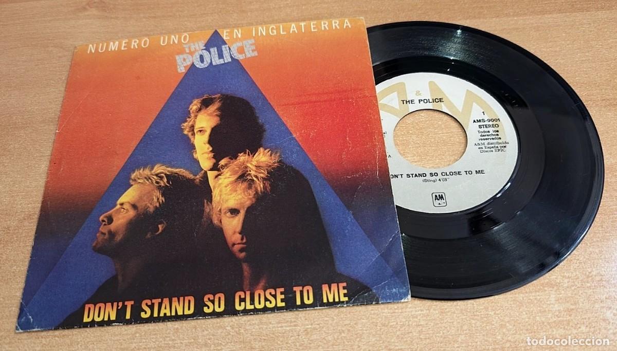 Discos de vinilo: THE POLICE Don't stand so close to me 7&rdquo; SINGLE VINILO DEL A&Ntilde;O 1980 STING CONTIENE 2 TEMAS