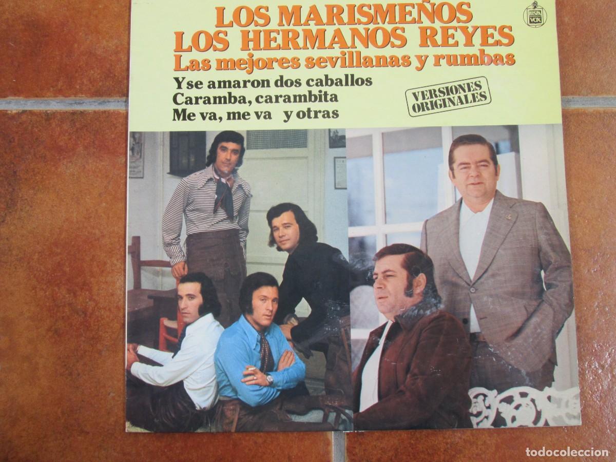 Discos de vinilo: LOS MARISME&Ntilde;OS / LOS HERMANOS REYES - Las Mejores Sevillanas Rumbas. LP, ed espa&ntilde;ola 12&rdquo; 1979. VG+