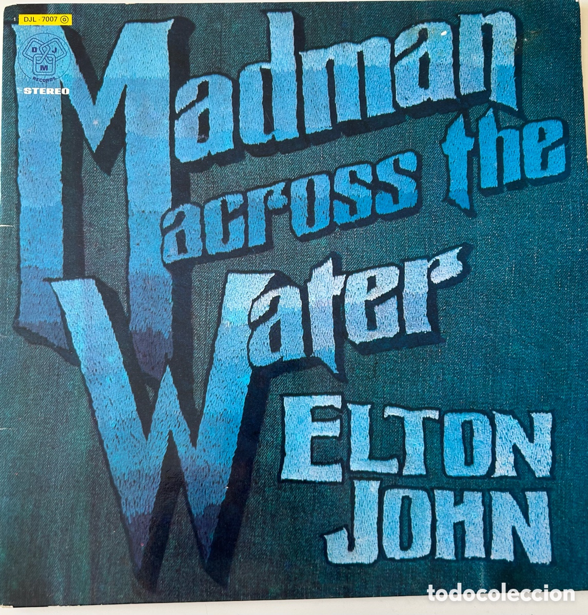 Discos de vinilo: Elton John Madman across the water