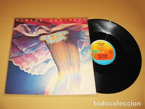Discos de vinilo: GIBSON BROTHERS - HEAVEN (7:16) - QUE SERA MI VIDA (6:51) - (LONG VERSIONS) - MAXI SINGLE - 1979
