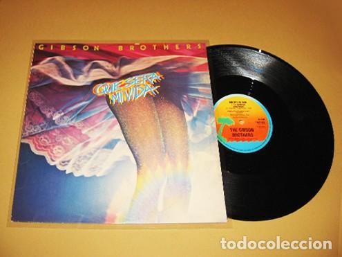 Discos de vinilo: GIBSON BROTHERS - QUE SERA MI VIDA (6:51) / HEAVEN (7:16) - (LONG VERSIONS) - MAXI SINGLE - 1979