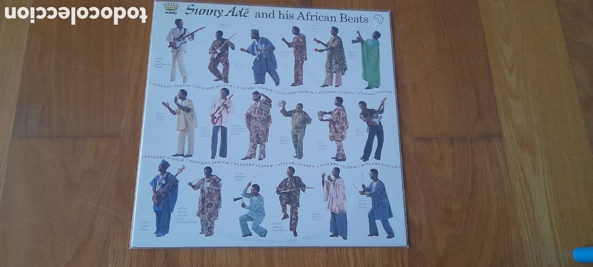 Discos de vinilo: Sunny Ade and his African beats