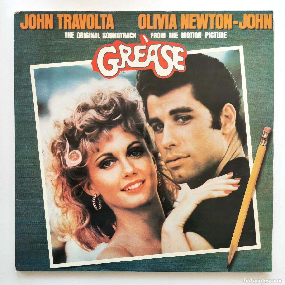 Discos de vinilo: DISCO CASI NUEVO - Grease Banda Sonora Original Doble Espa&ntilde;a 1978 John Travolta Olivia Newton-John