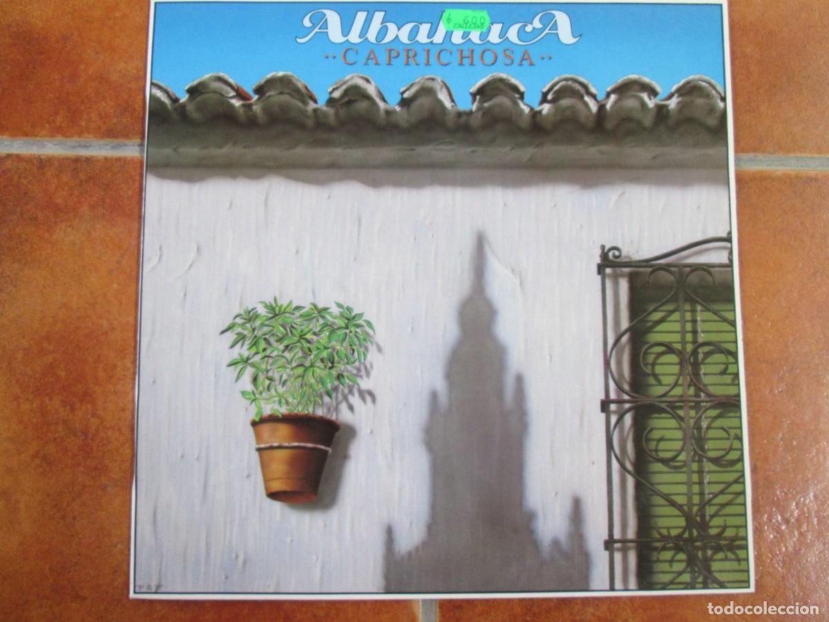 Discos de vinilo: ALBAHACA - Caprichosa. LP, ed espa&ntilde;ola 12&rdquo; 1986. Impecable estado (NM)