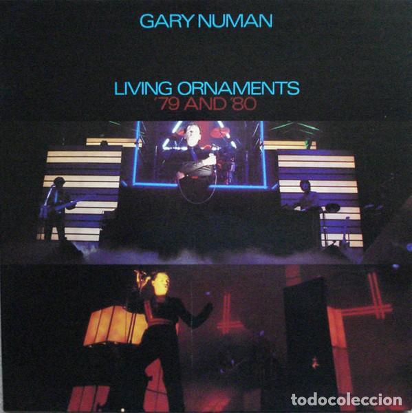 Discos de vinilo: GARY NUMAN CAJA DOBLE LIVING ORNAMENTS