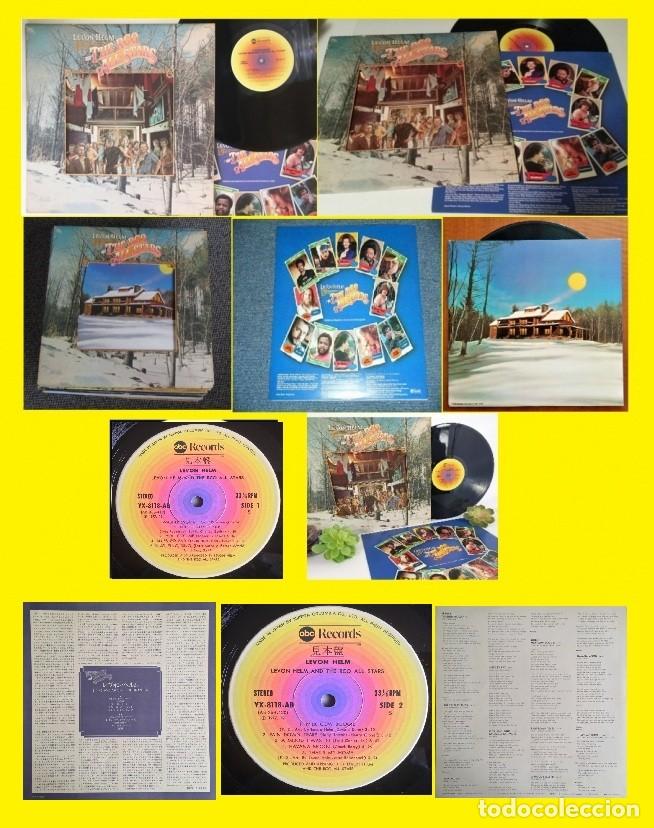 Discos de vinilo: THE BAND, LEVON HELM and the rco all stars 77 SUPER 1&ordf; EDIC ORIG JAPAN + ENCARTE, INSERTO IMPECABLE