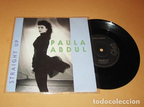Discos de vinilo: PAULA ABDUL - STRAIGHT UP / COLD HEART - SINGLE - 1988