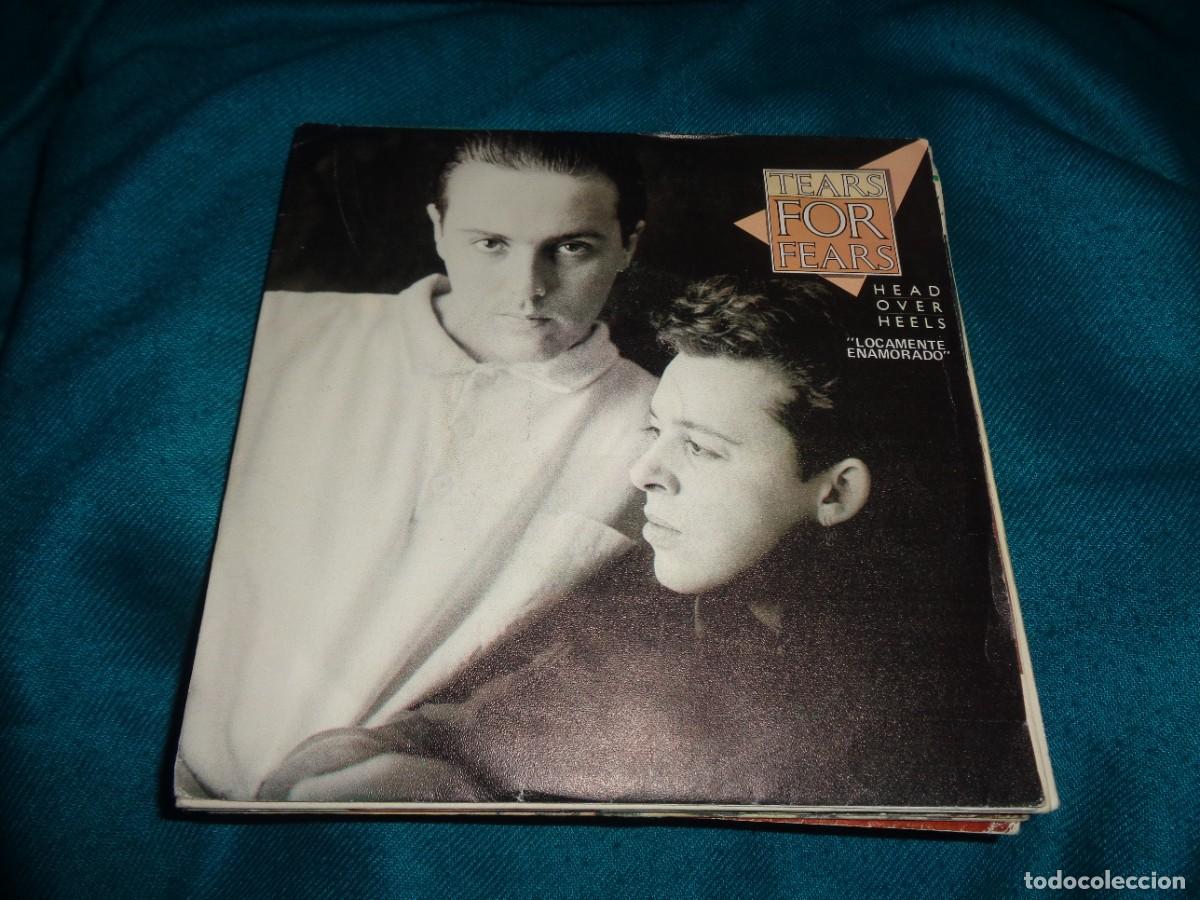 Discos de vinilo: TEARS FOR FEARS. HEAD OVER HEELS / WHEN IN LOVE WITH A BLIND MAN. MERCURY, 1985. SPAIN. IMPECABLE(#)