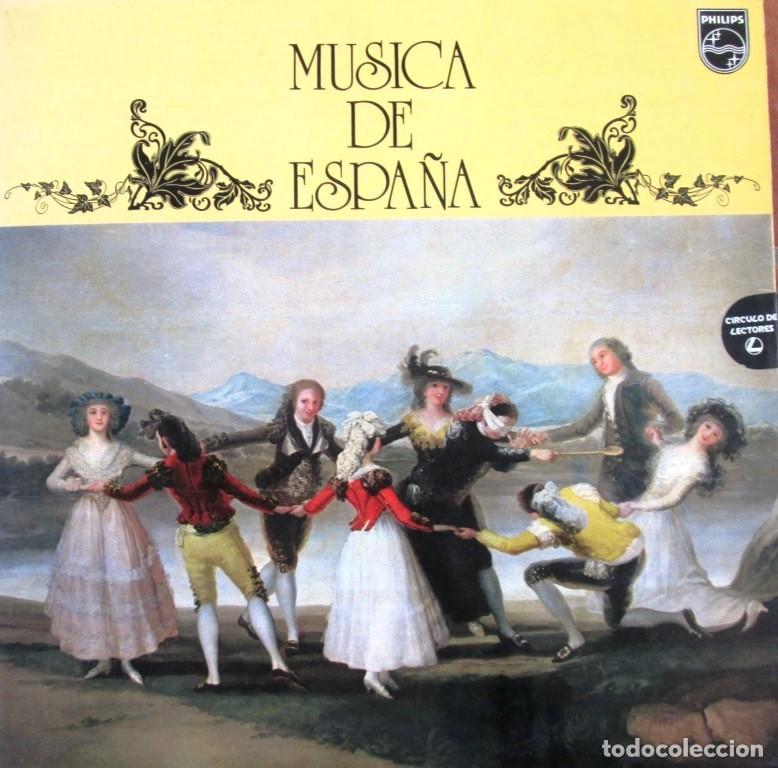 Discos de vinilo: M&Uacute;SICA DE ESPA&Ntilde;A - Doble LP, ed espa&ntilde;ola 12&rdquo; 1979. C&iacute;rculo Lectores. Carpeta abierta. Impecable (NM)