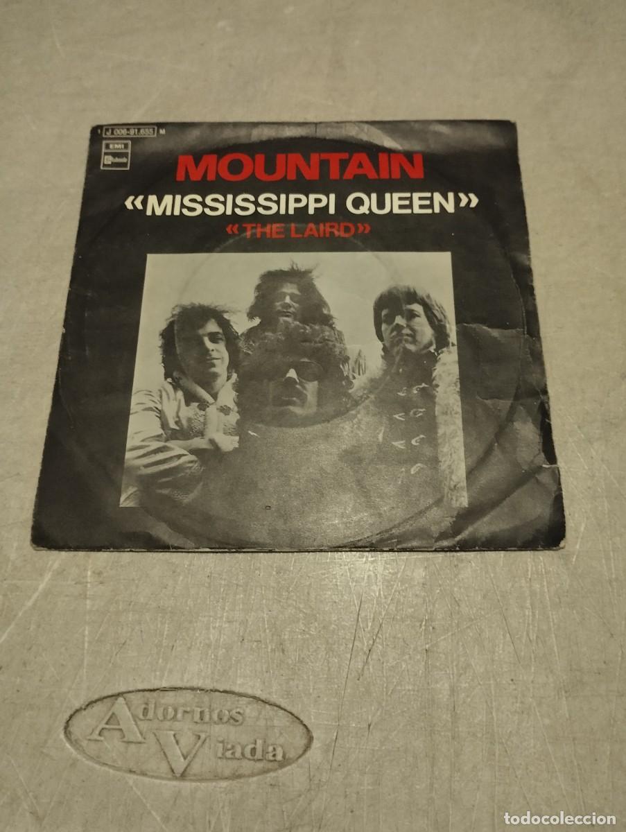 Discos de vinilo: MOUNTAIN SG MISSISSIPPI QUEEN - Foto 1