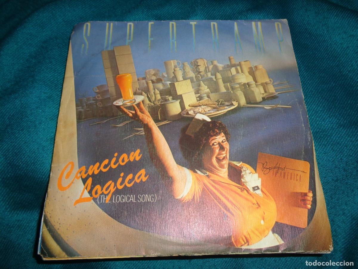 Discos de vinilo: SUPERTRAMP. CANCION LOGICA ( THE LOGICAL SONG) / SOLOUN NEUROTICO MAS. A& M, 1979. SPAIN.