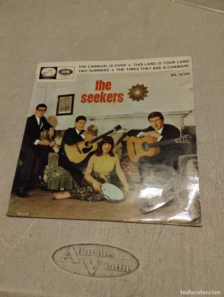 Discos de vinilo: SEEKERS EP THE CARNIVAL IS OVER - Foto 1