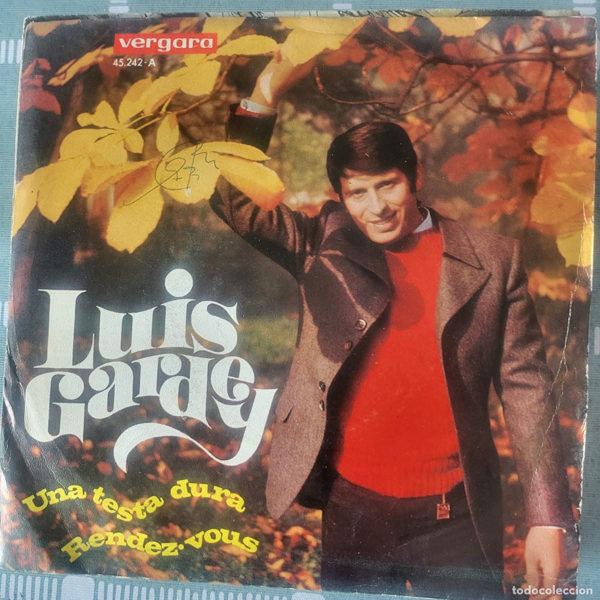 Discos de vinilo: Luis Gardey sello Vergara editado en Espa&ntilde;a a&ntilde;o 1968...