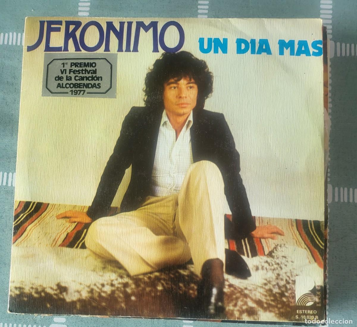 Discos de vinilo: Jeronimo single sello Beverly records editado en Espa&ntilde;a a&ntilde;o 1977...