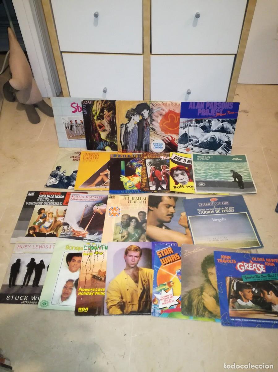 Discos de vinilo: LOTE 23 SINGLES VARIADOS DE ROCK, POP INTERNACIONAL