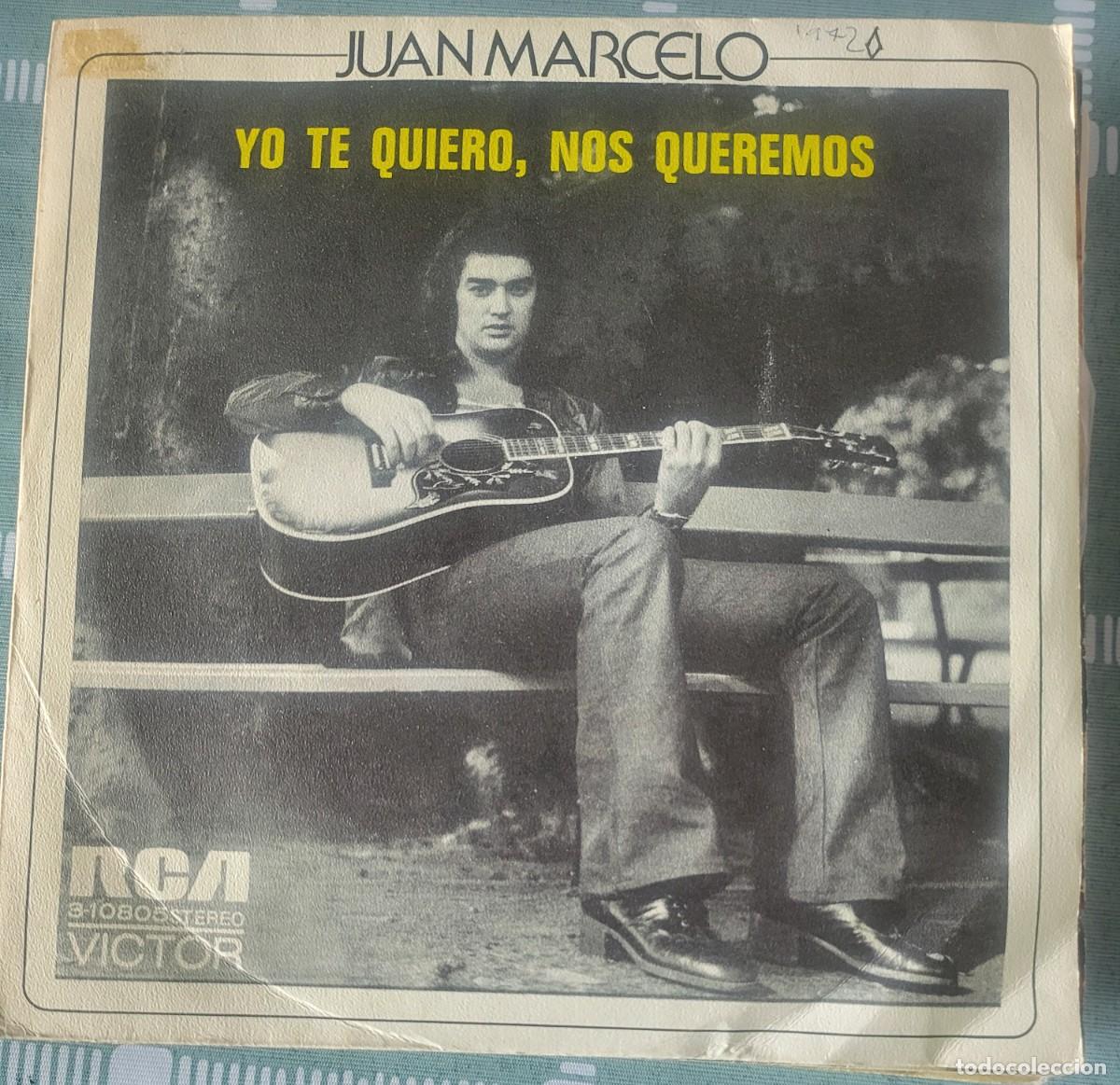 Discos de vinilo: Juan Marcelo single sello RCA Victor editado en Espa&ntilde;a a&ntilde;o 1972 promocional...
