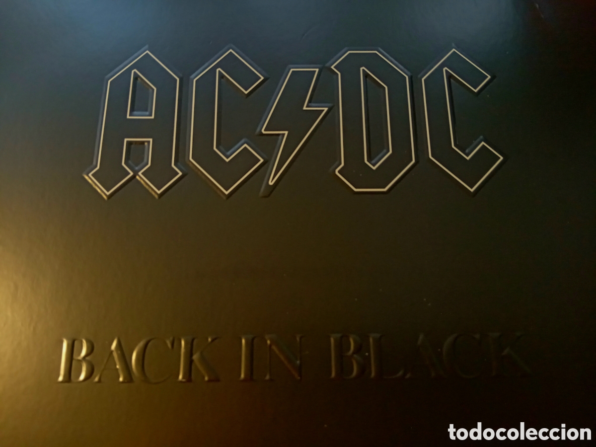 Discos de vinilo: AC/DC BACK IN BLACK. 2003 - Foto 2