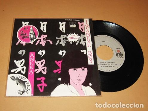Discos de vinilo: ANEKA - JAPANESE BOY - SINGLE - 1981 - SPAIN - EXCELENTE