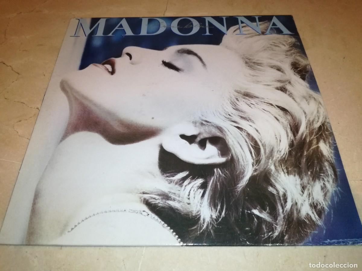 Discos de vinilo: MADONNA-TRUE BLUE-CONTIENE ENCARTE-ORIGINAL ESPA&Ntilde;OL 1986