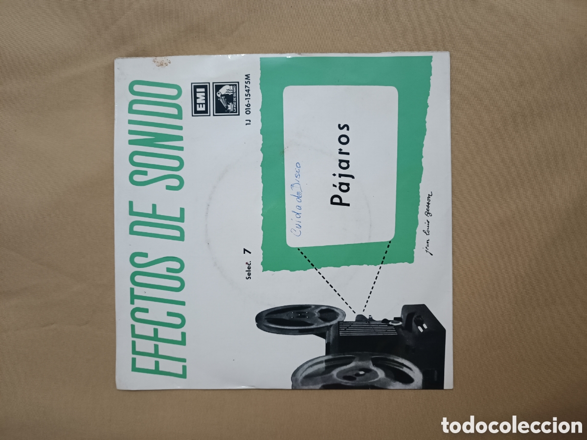 Discos de vinilo: Efectos de sonido. Pajaros