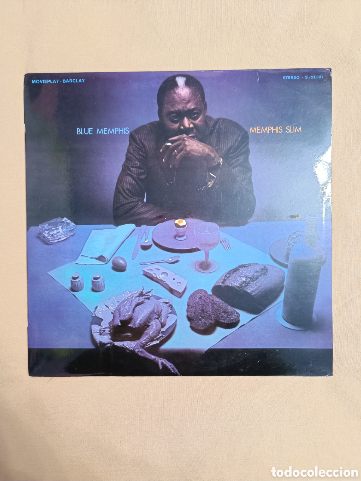 Discos de vinilo: Memphis Slim - Blue Memphis - Foto 1