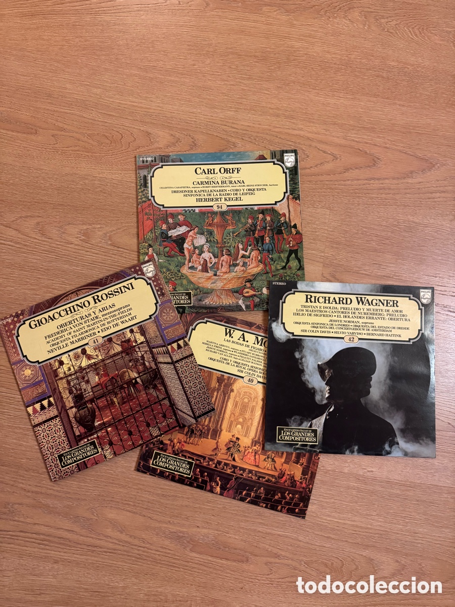 Discos de vinilo: Lote Vinilos Grandes compositores